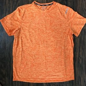 REEBOK | Mens Orange speedwick Short Sleeve M